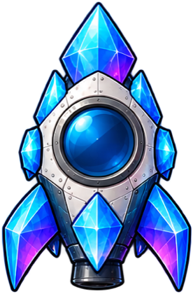 Crystal Voyager rocket