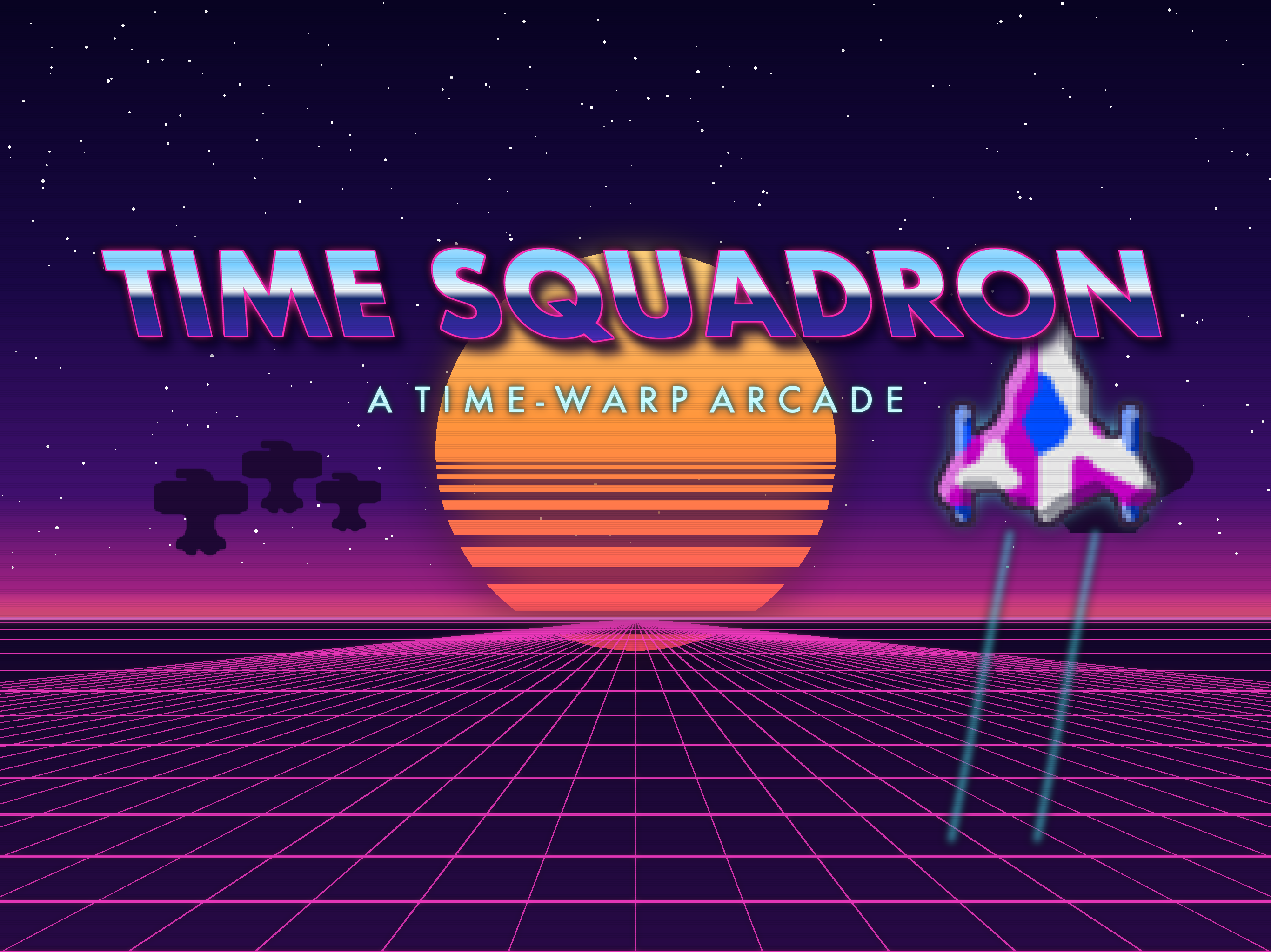 Time Squadron title screen
